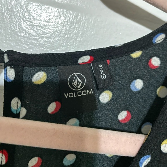 Volcom Polka Dot A-Line Sundress - Picture 2 of 8